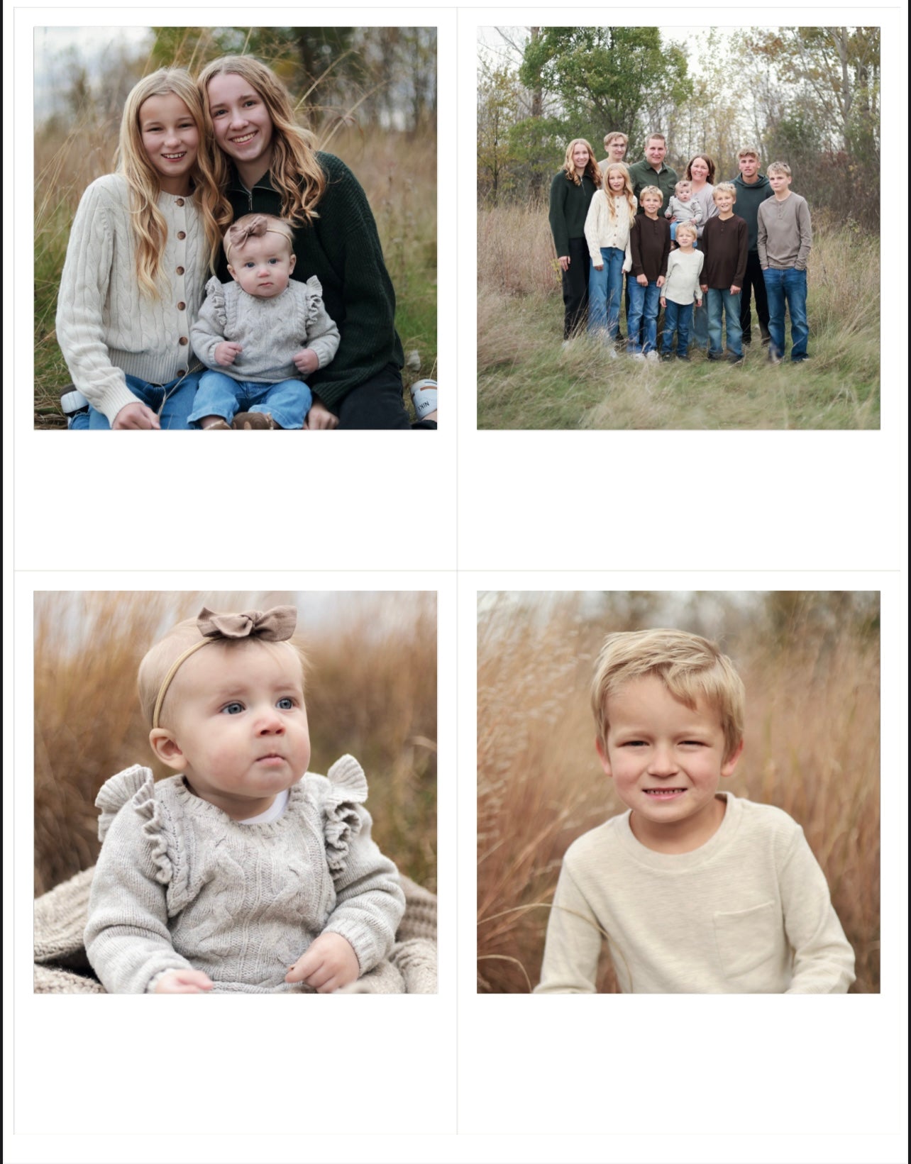 Retro 4x5 in magnet Set of 12