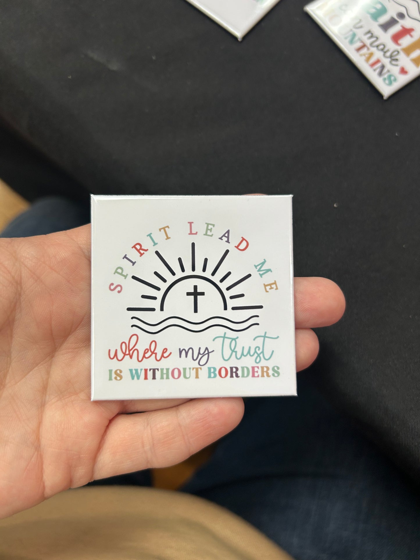 Walking in Faith Magnet Set