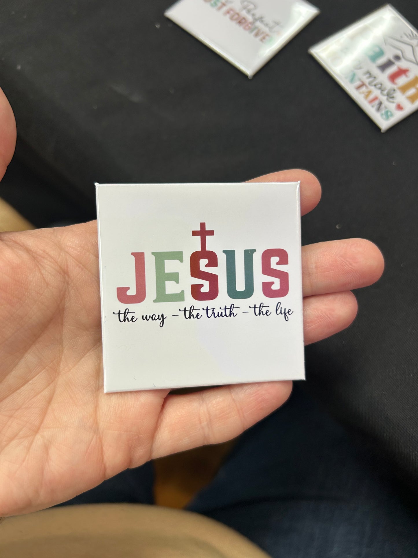 Walking in Faith Magnet Set