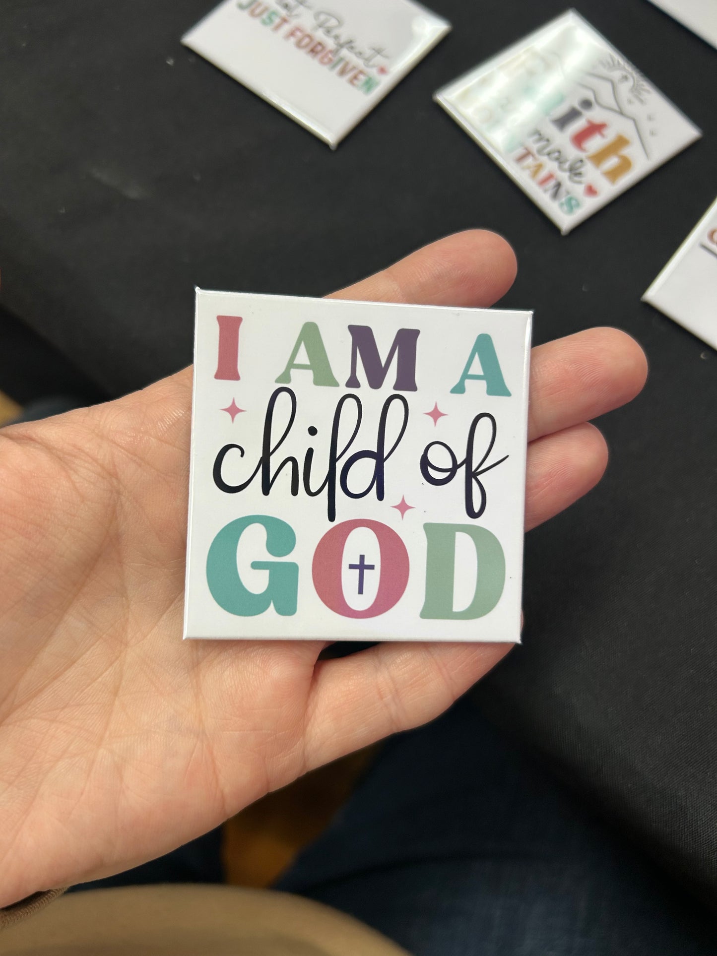 Walking in Faith Magnet Set