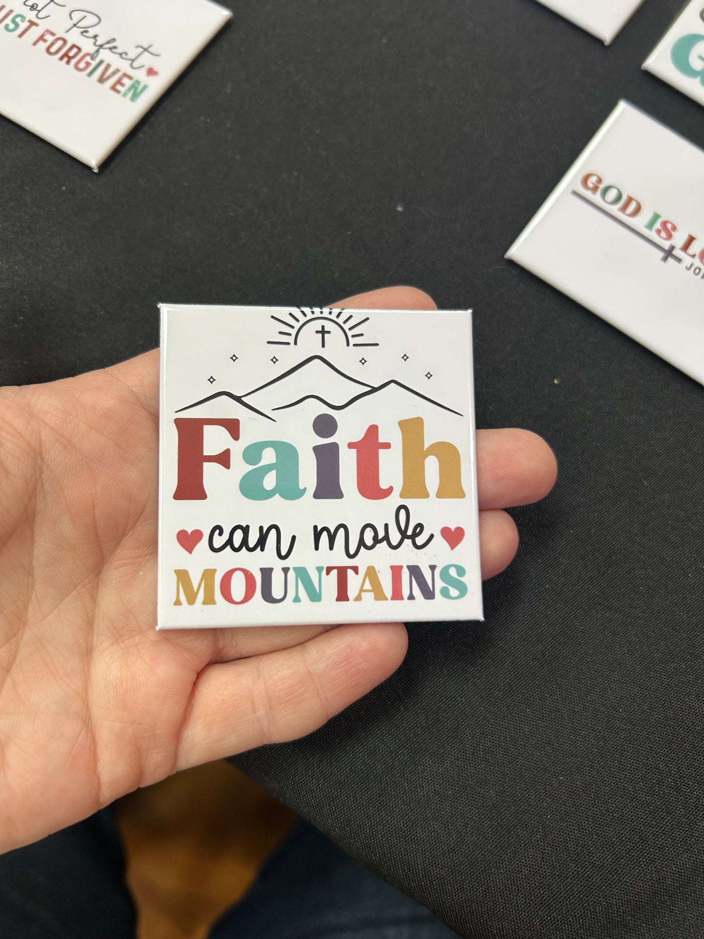 Walking in Faith Magnet Set
