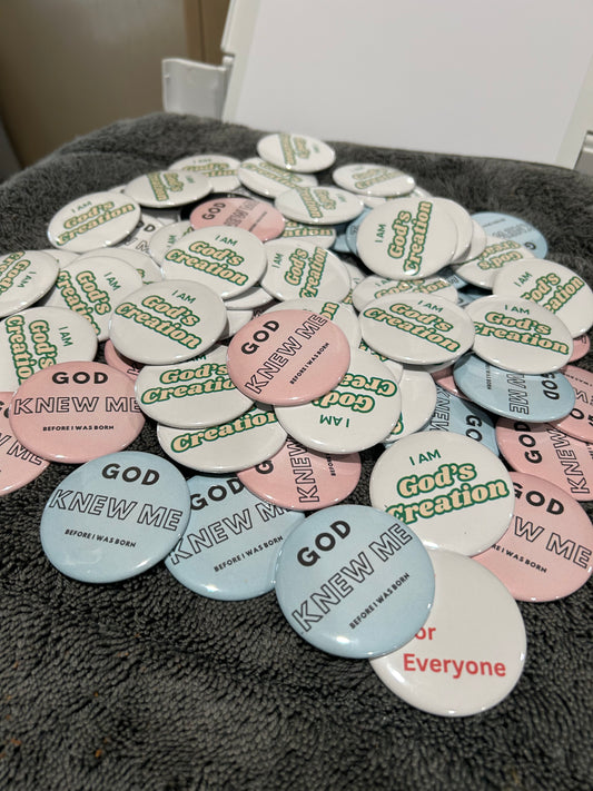 Bulk Buttons - Set of 50